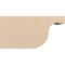 Ekena Millwork 4in. W x 8in. H x 16in. L Del Monte Woodgrain TimberThane Rafter Tail, Primed Tan RFTUR04X08X16DELRCPR - alternate 4